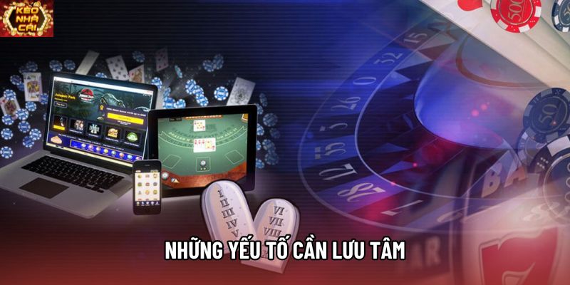 Những yếu tố cần lưu tâm Những yếu tố cần lưu tâm